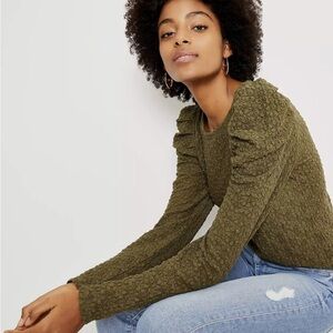 Loft size XL Textured Top